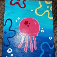 Detail Jellyfish Spongebob Painting Nomer 18