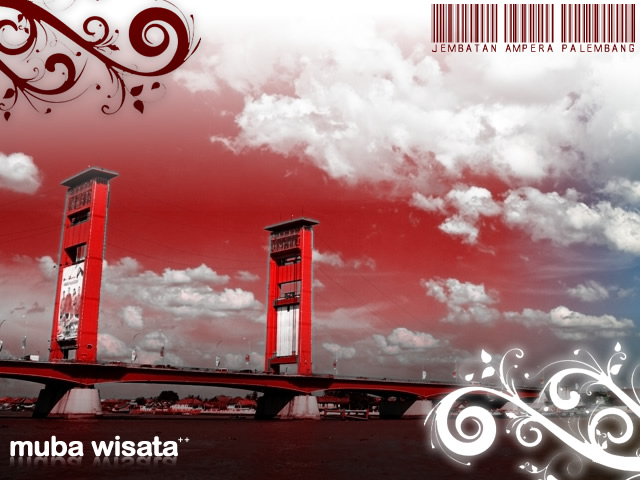 Detail Jembatan Ampera Palembang Vector Nomer 32