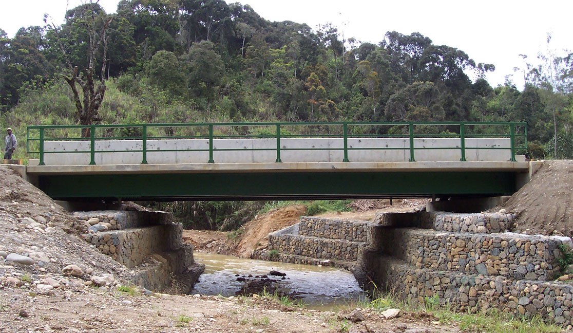 Detail Jembatan Gelagar Baja Nomer 12