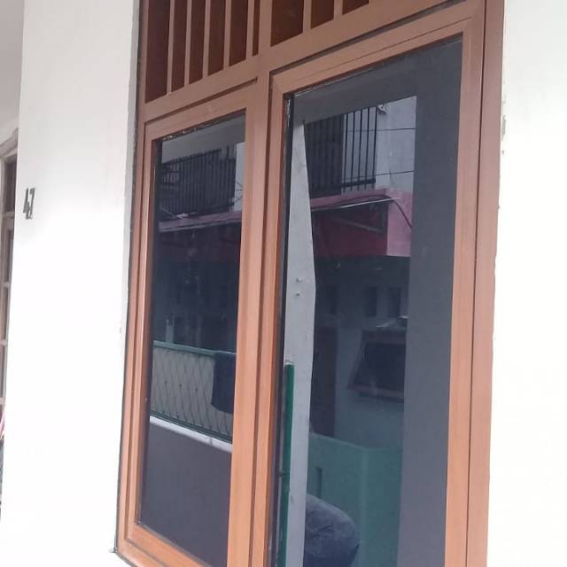 Detail Jendela Jalusi Kayu Nomer 29