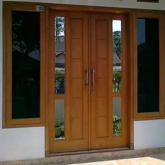 Detail Jendela Kaca Rumah Minimalis Nomer 16