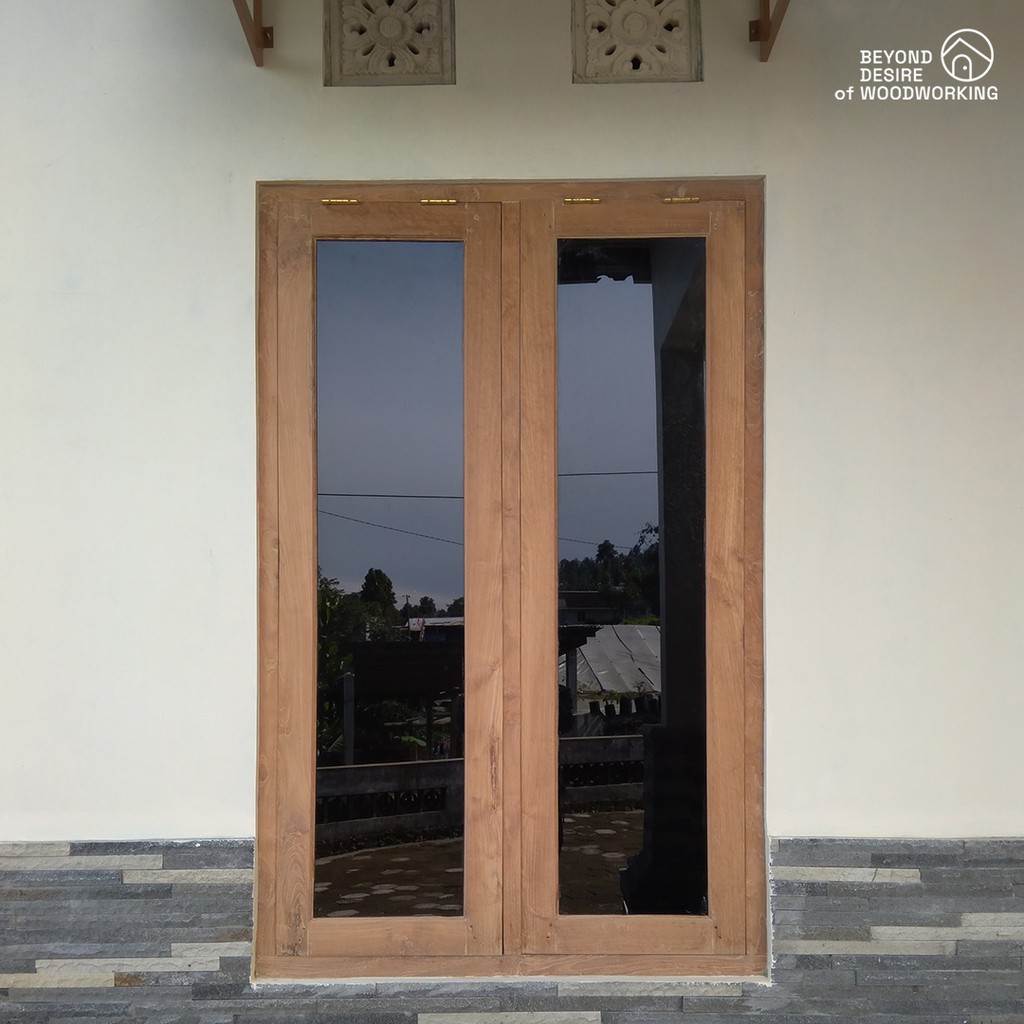 Detail Jendela Kayu Minimalis Modern Nomer 14