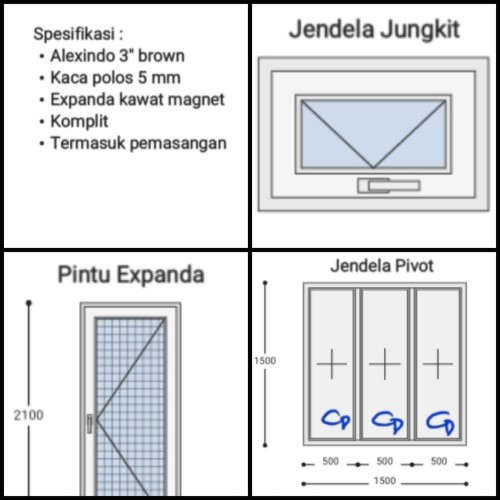 Detail Jendela Pivot Nomer 27