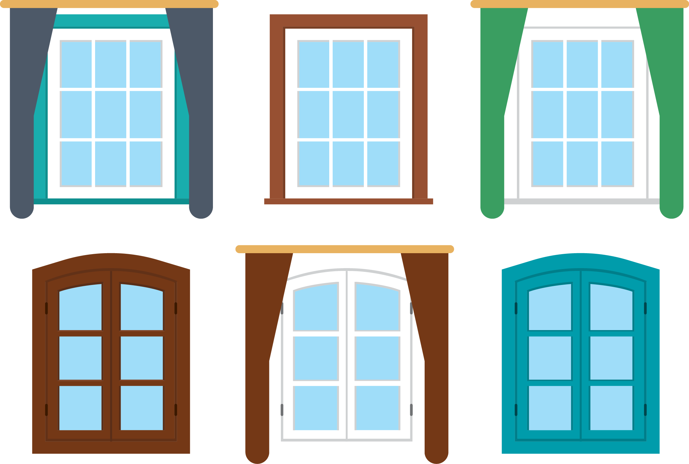 Detail Jendela Vector Nomer 4