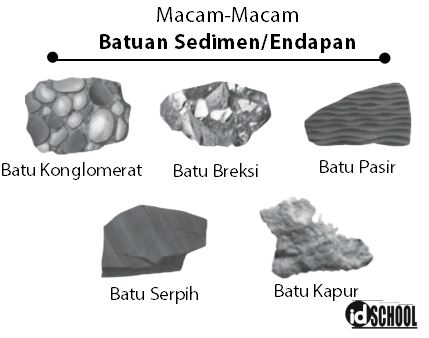 Detail Jenis Batuan Sedimen Dan Gambarnya Nomer 18