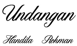 Detail Jenis Font Font Undangan Nomer 34