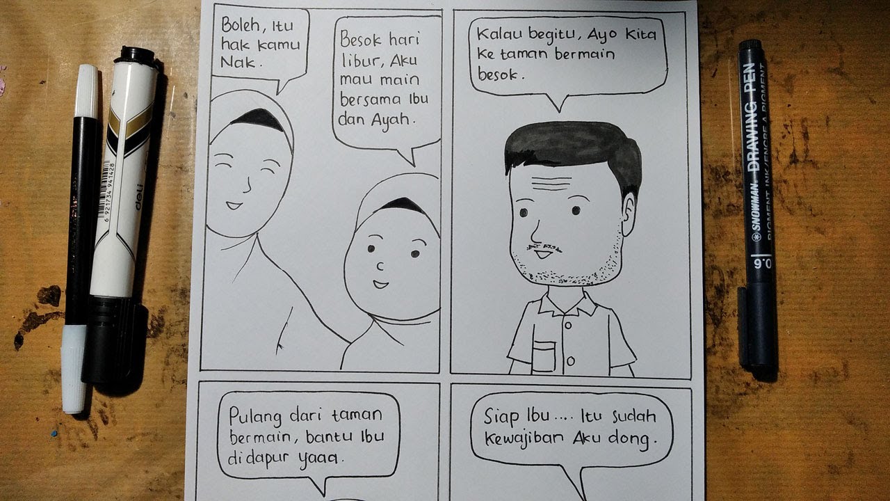 Detail Jenis Gambar Ilustrasi Komik Nomer 45