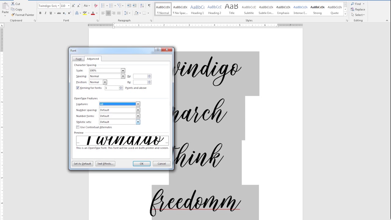 Detail Jenis Huruf Di Microsoft Word Nomer 4