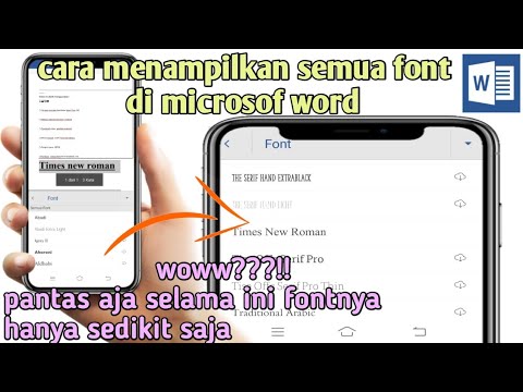 Detail Jenis Huruf Di Microsoft Word Nomer 41