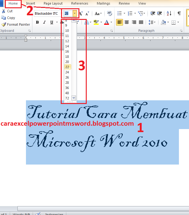 Detail Jenis Huruf Microsoft Word Yang Bagus Nomer 24