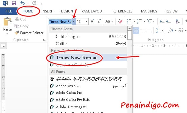 Detail Jenis Huruf Microsoft Word Yang Bagus Nomer 25