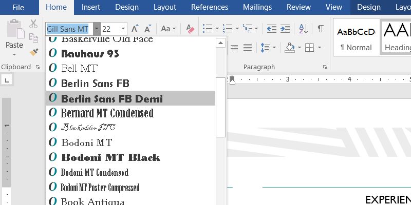 Detail Jenis Huruf Microsoft Word Yang Bagus Nomer 6