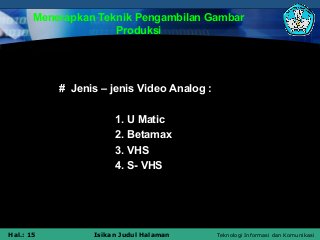 Detail Jenis Jenis Pengambilan Gambar Nomer 26