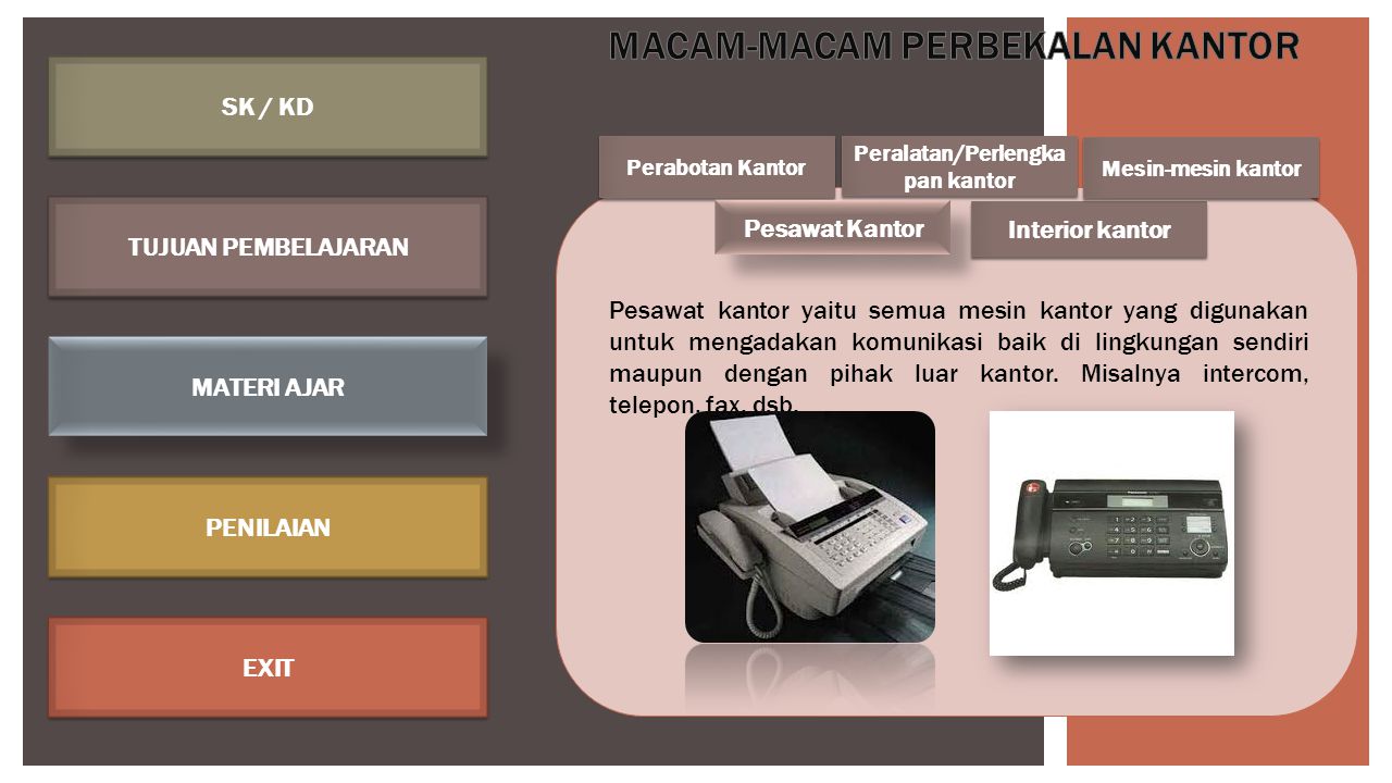 Detail Jenis Jenis Peralatan Kantor Nomer 40