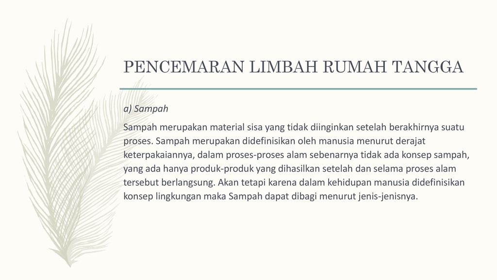 Detail Jenis Limbah Rumah Tangga Nomer 42