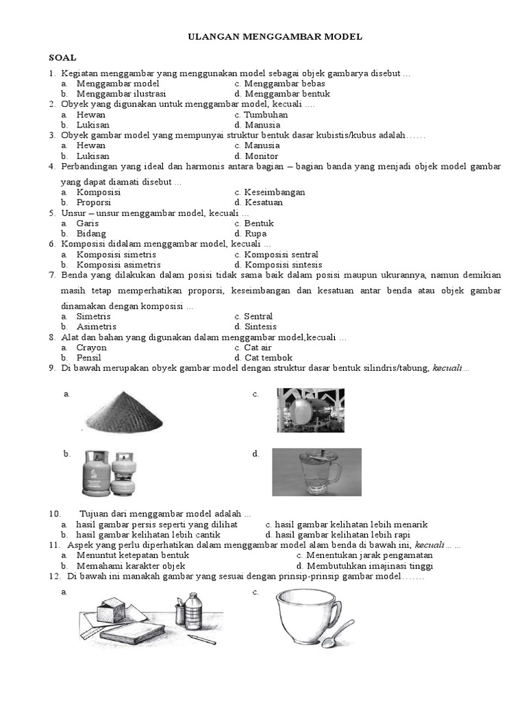 Detail Jenis Objek Gambar Model Nomer 33