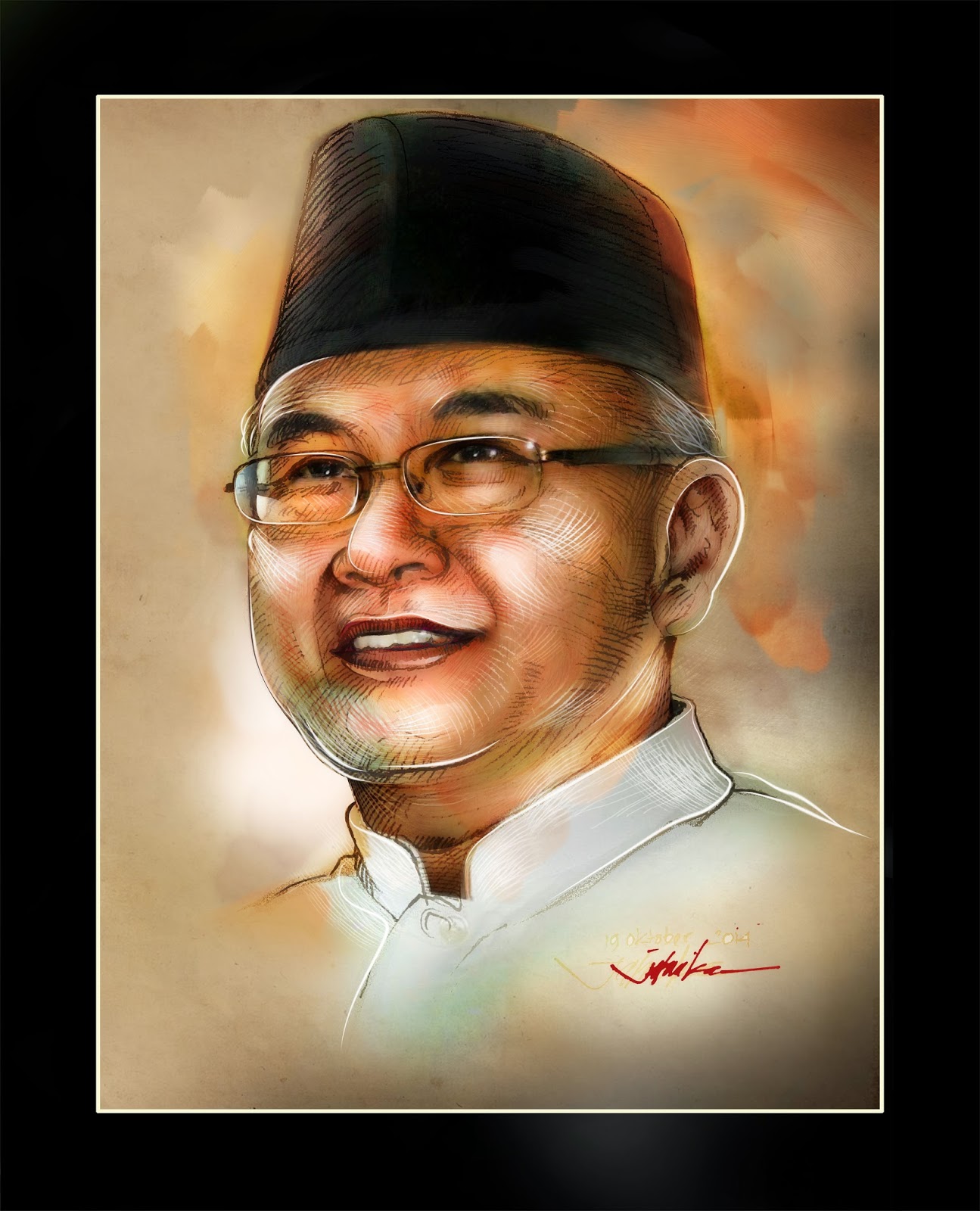 Detail Jenis Pensil Gambar Habibie Portrait Nomer 40