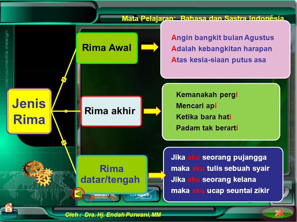 Detail Jenis Rima Puisi Nomer 28