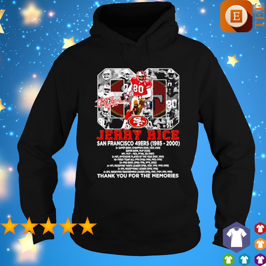 Detail Jerry Rice Hoodie Nomer 36