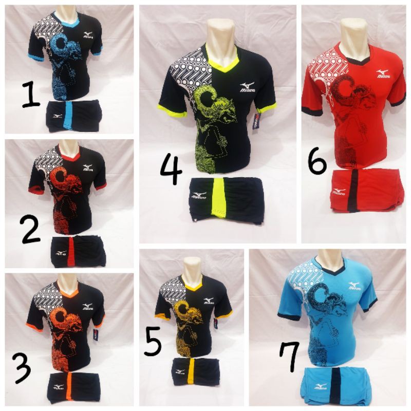 Detail Jersey Futsal Motif Wayang Nomer 14