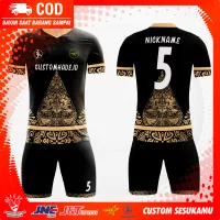 Detail Jersey Futsal Motif Wayang Nomer 19