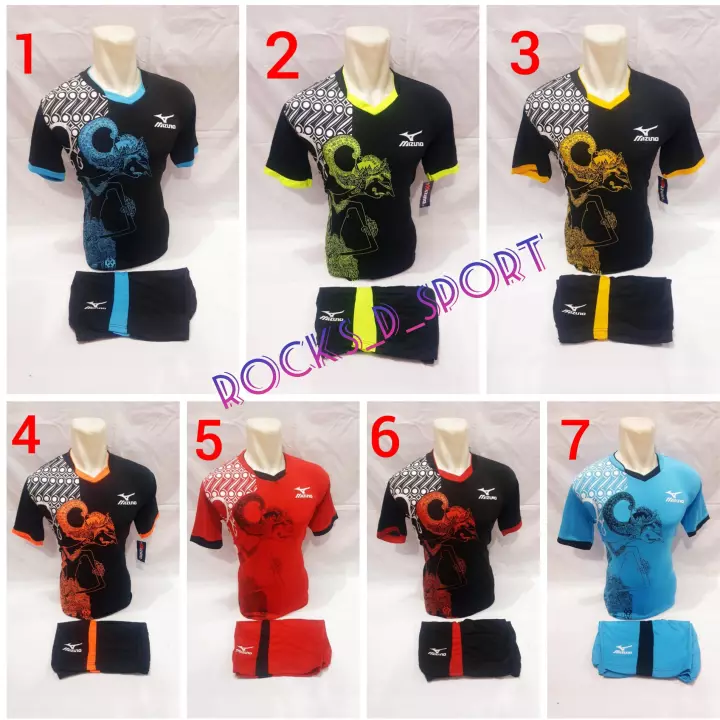 Detail Jersey Futsal Motif Wayang Nomer 45