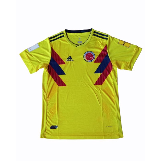 Detail Jersey Kolombia Piala Dunia 2018 Nomer 4