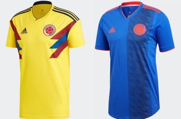 Detail Jersey Kolombia Piala Dunia 2018 Nomer 49