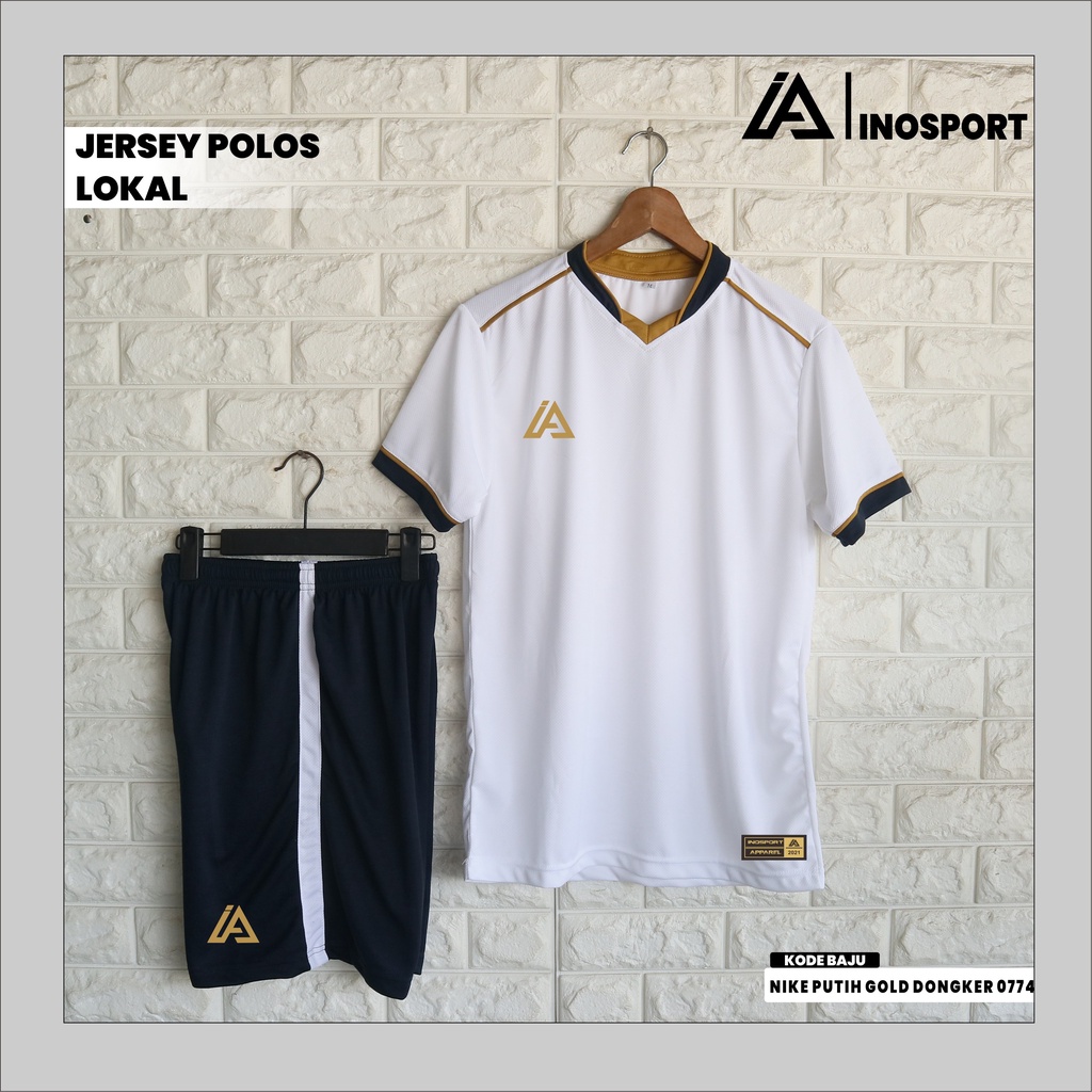 Detail Jersey Polos Putih Nomer 53