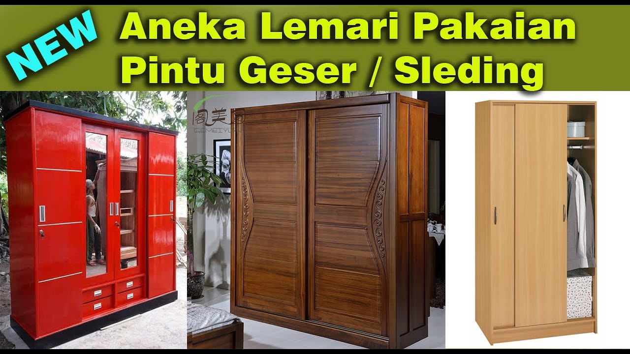 Detail Desain Lemari Pakaian Pintu Geser Nomer 28