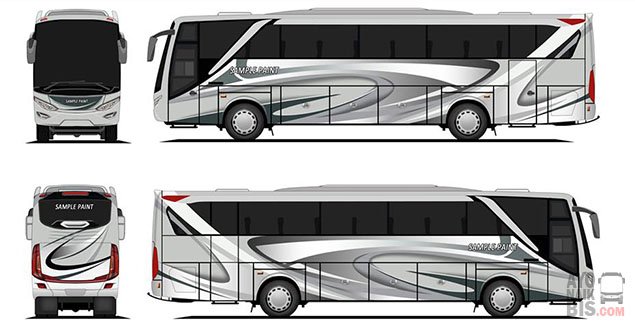 Detail Desain Livery Bus Nomer 26