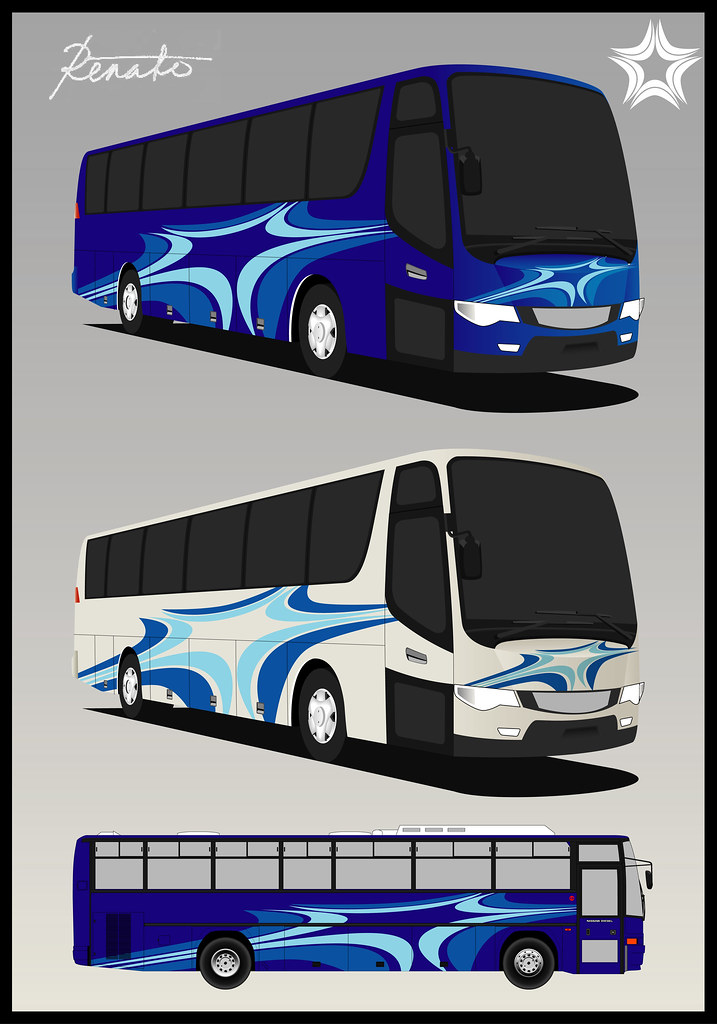 Detail Desain Livery Bus Nomer 33