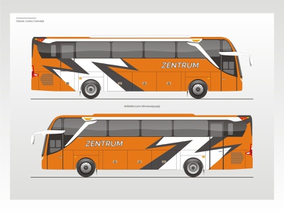 Detail Desain Livery Bus Nomer 53