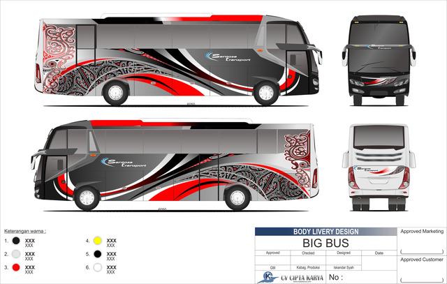 Detail Desain Livery Bus Terbaru Nomer 15