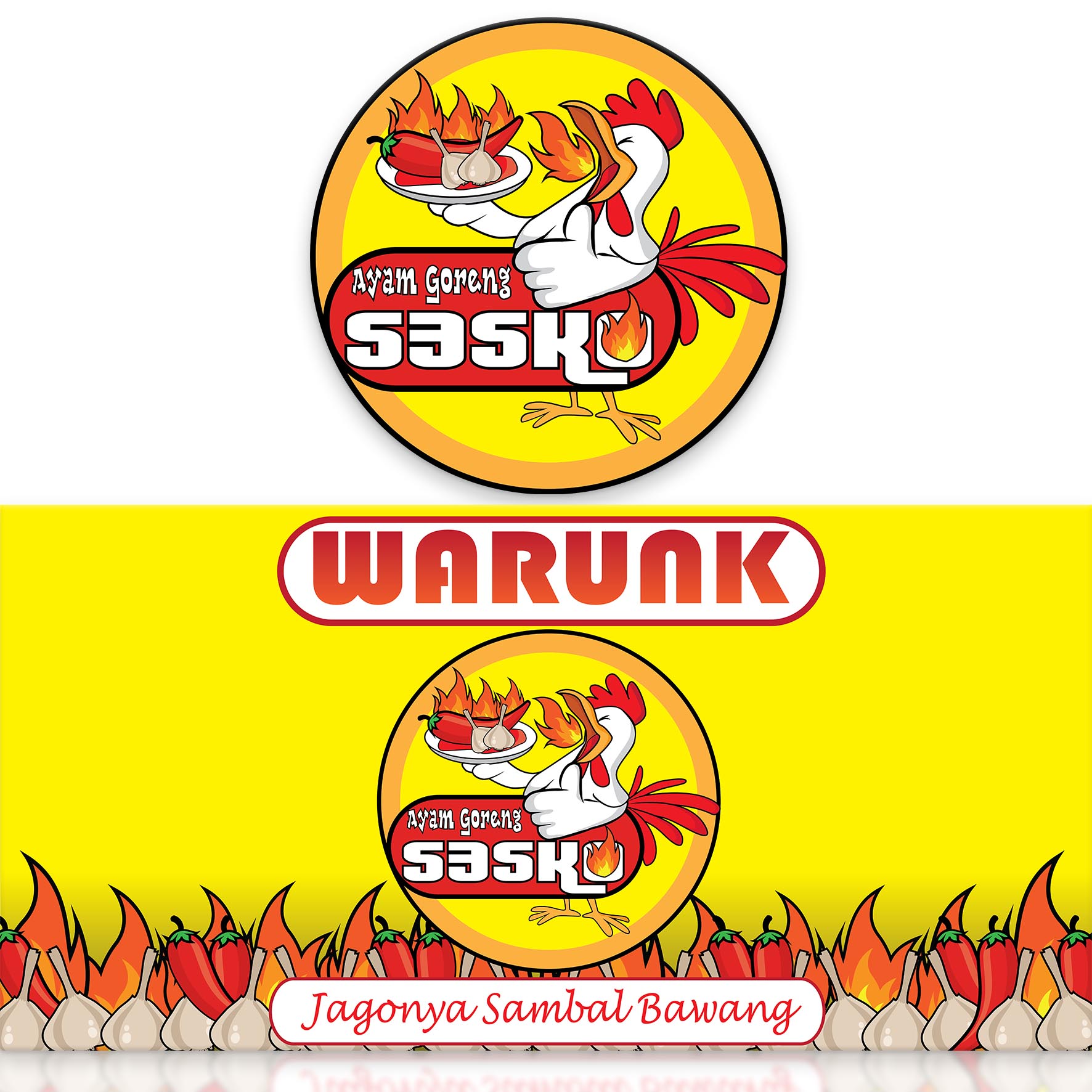 Detail Desain Logo Ayam Bakar Nomer 38