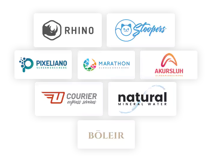 Detail Desain Logo Brand Nomer 43