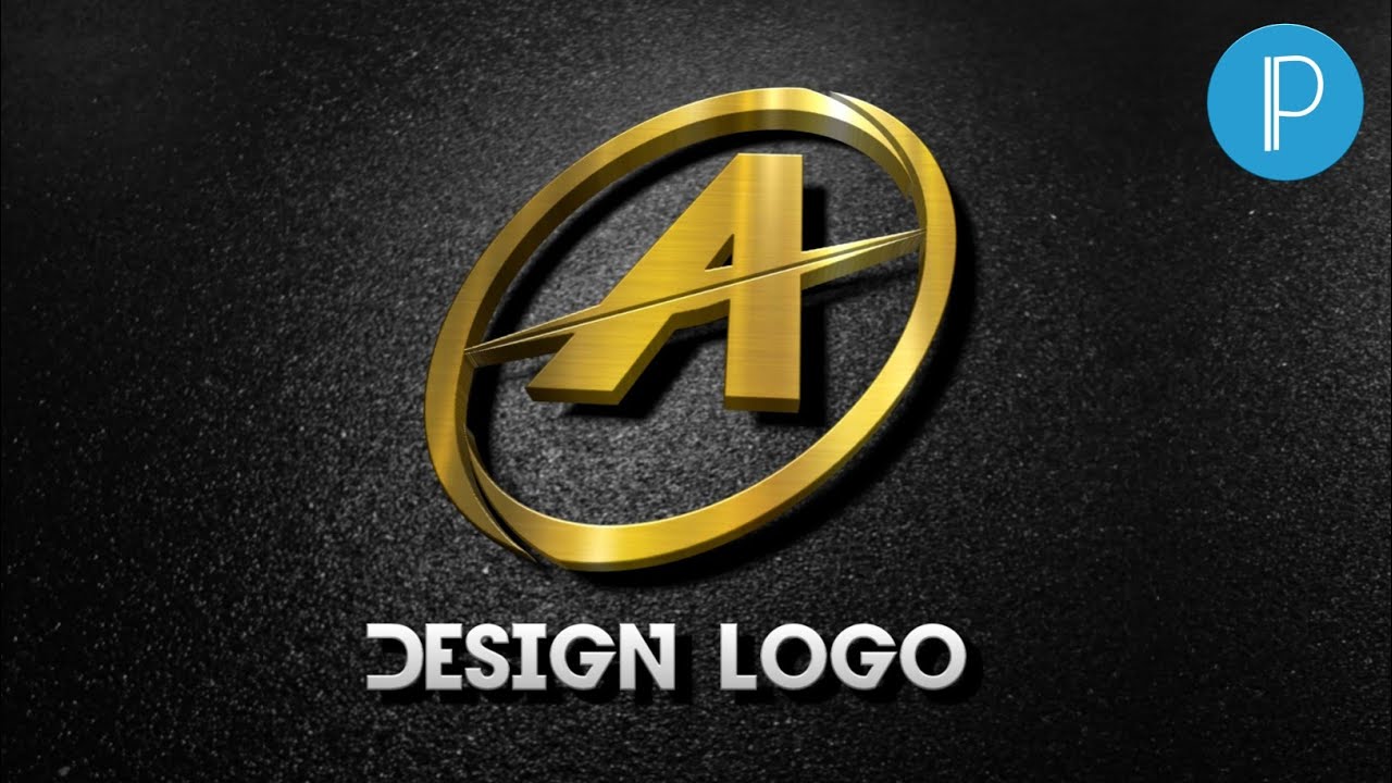 Detail Desain Logo Bulat Keren 3d Nomer 54