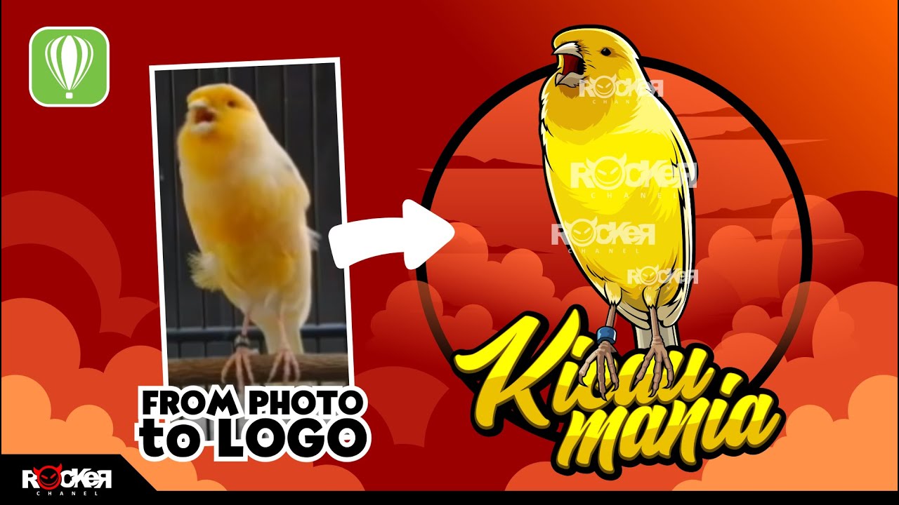 Detail Desain Logo Burung Kenari Nomer 11