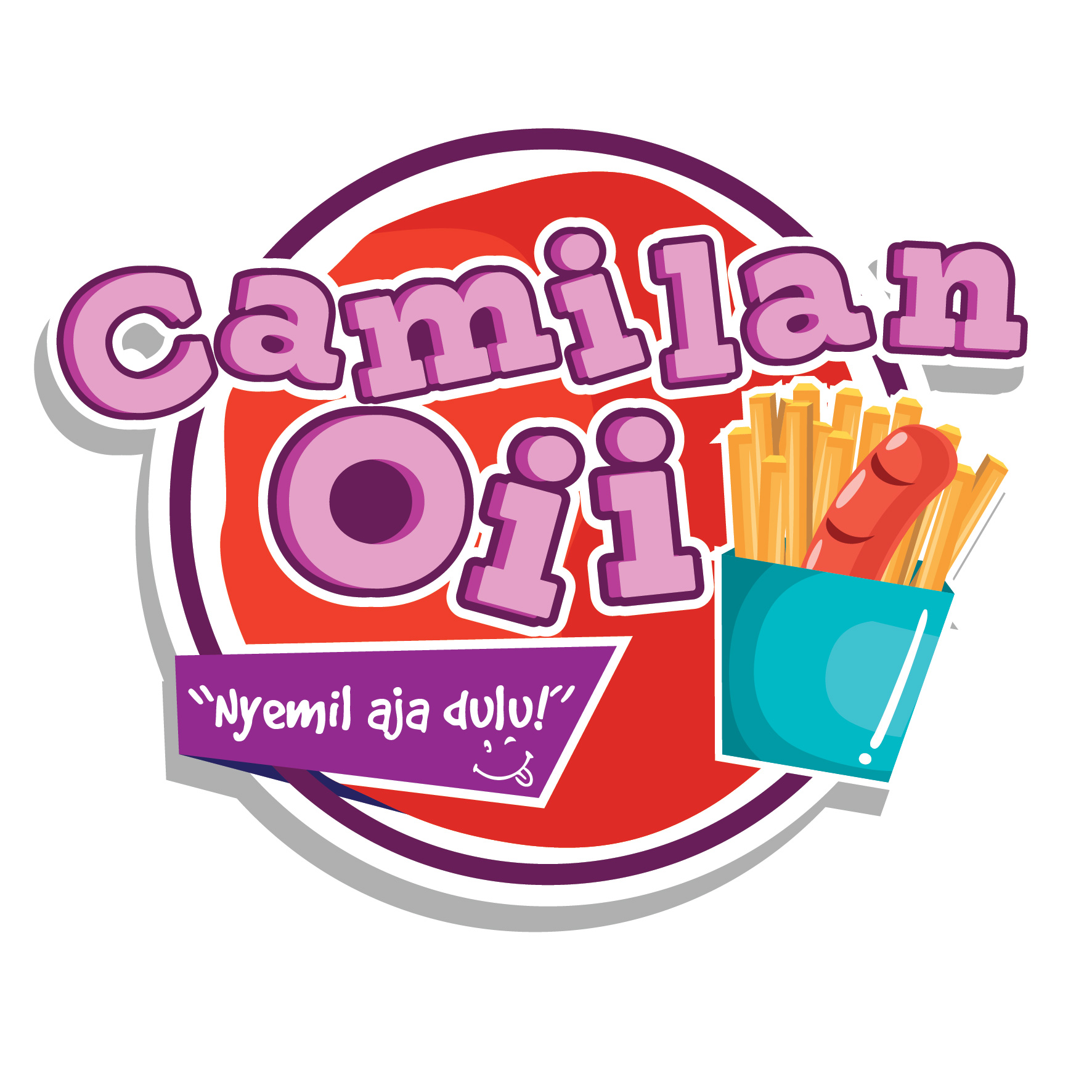 Detail Desain Logo Camilan Nomer 11