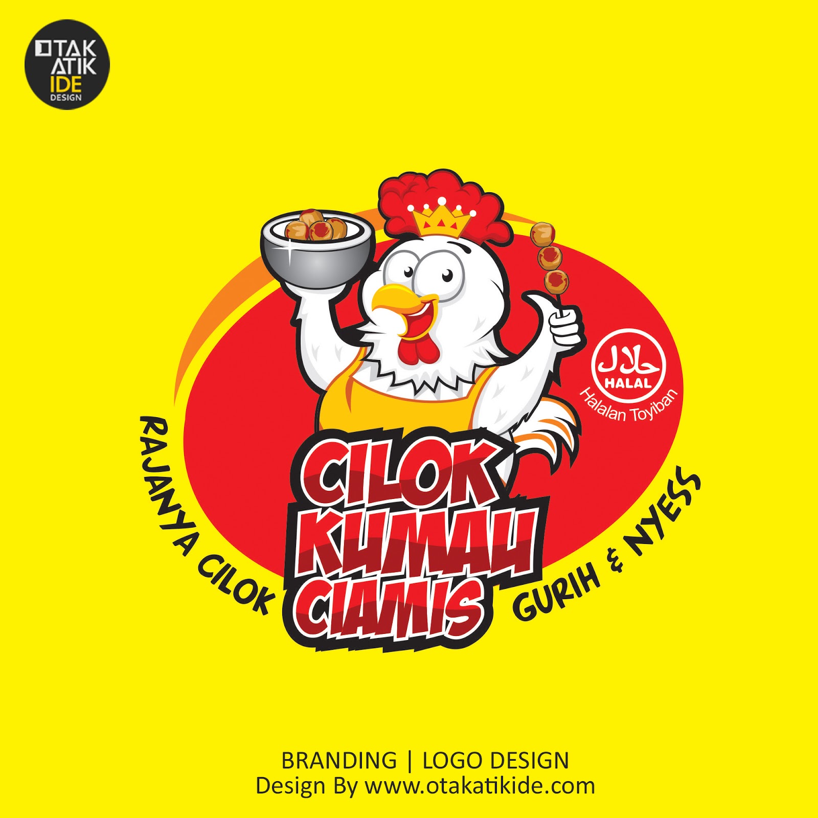 Detail Desain Logo Cilok Nomer 5