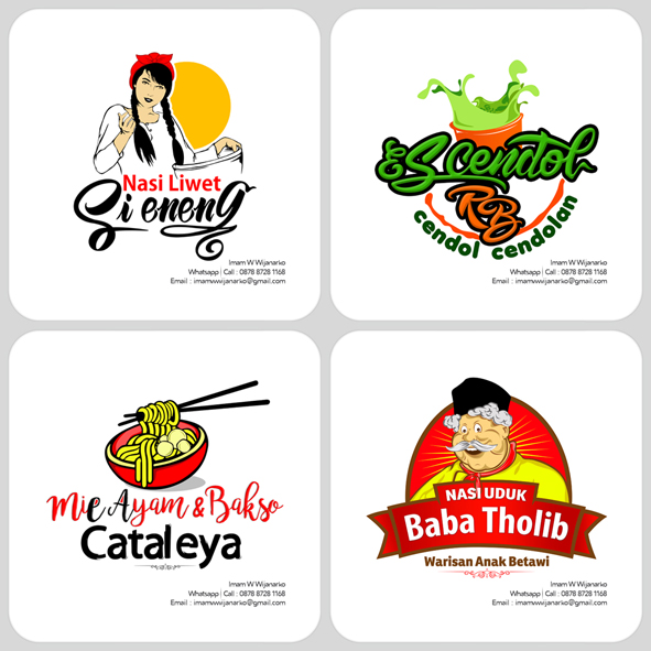 Detail Desain Logo Cilok Nomer 10