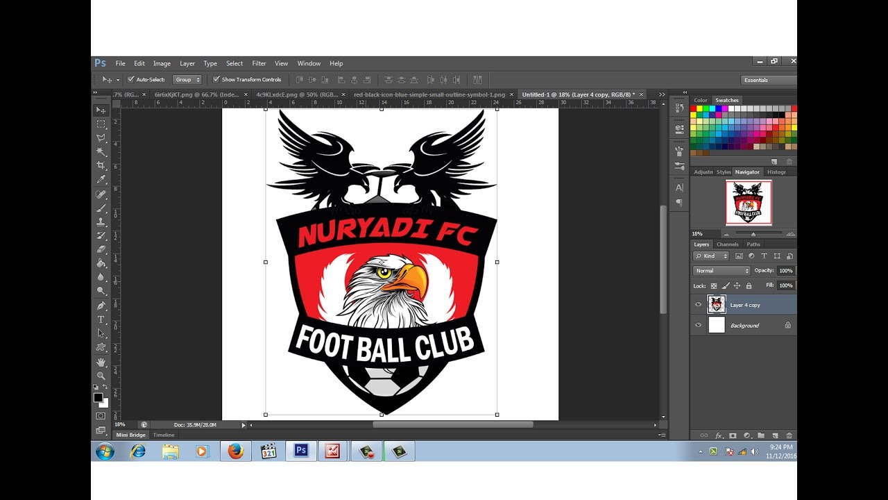 Detail Desain Logo Club Futsal Nomer 49