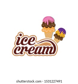 Detail Desain Logo Es Krim Nomer 26