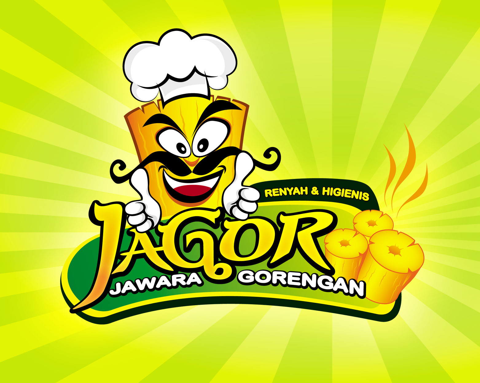 Detail Desain Logo Gorengan Nomer 5