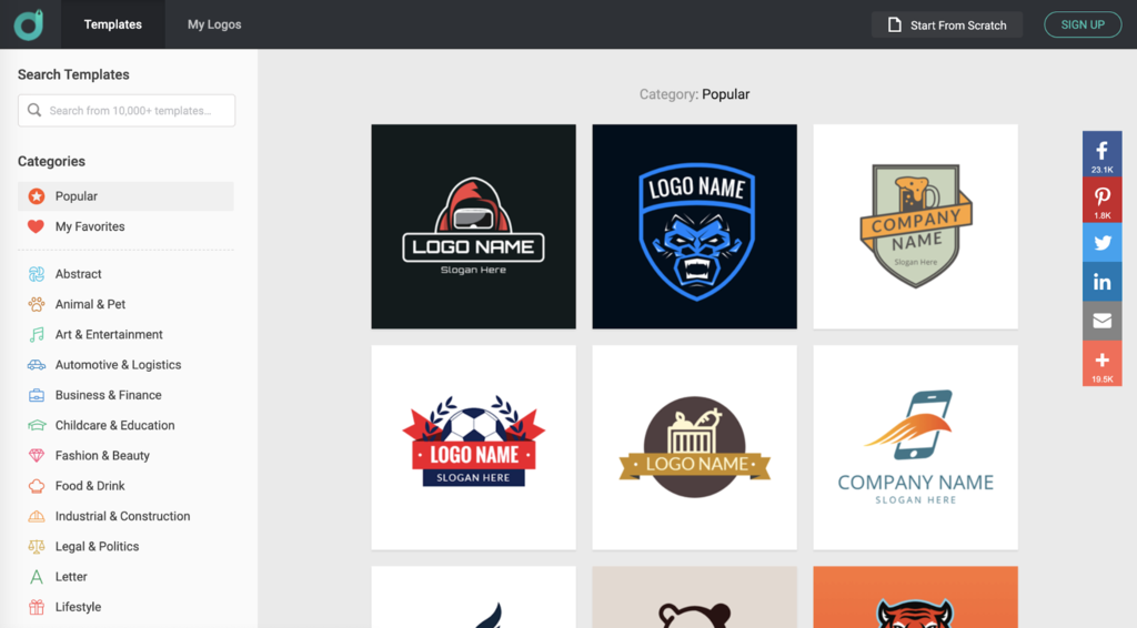 Detail Desain Logo Gratis Nomer 4