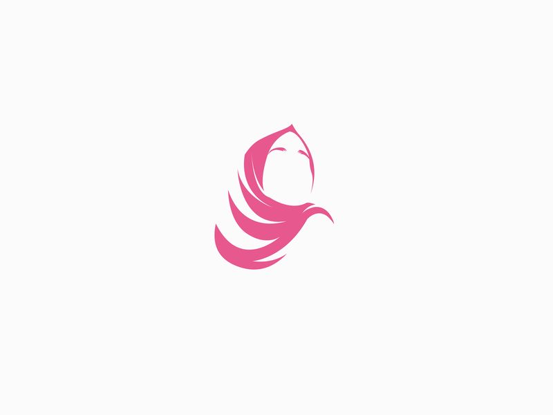 Detail Desain Logo Hijab Nomer 1