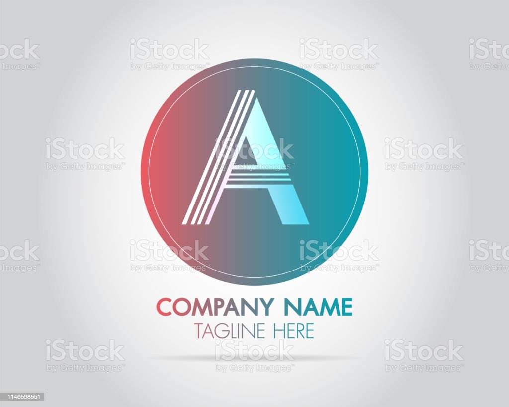 Detail Desain Logo Huruf A Nomer 26