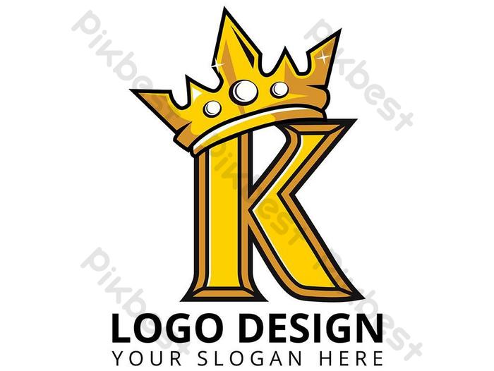 Detail Desain Logo Huruf K Nomer 23