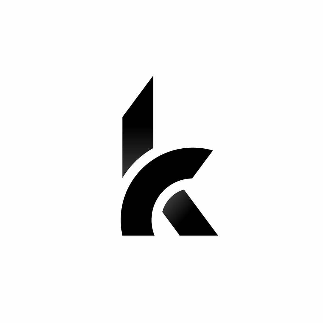 Detail Desain Logo Huruf K Nomer 6