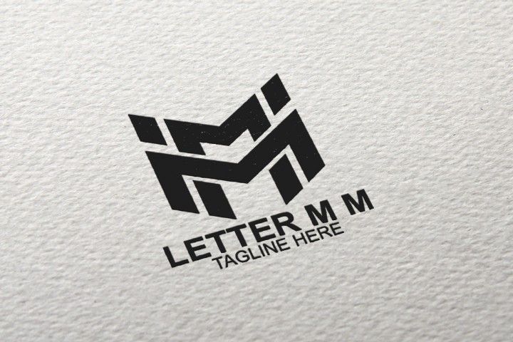 Detail Desain Logo Huruf M Nomer 35